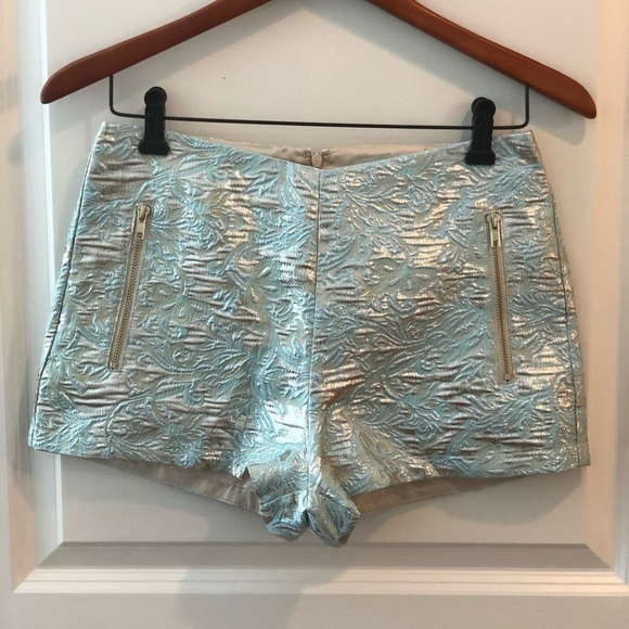 Forever 21 Metallic Shorts - Picture 1 of 15